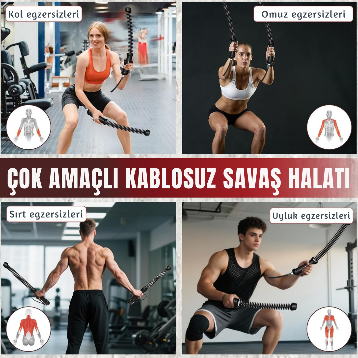 Oryvell™ Kinetik Spor Halatı